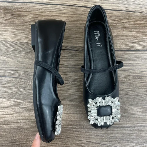Mary Jane Shoes Women S Shoes Rhinestone Shoes