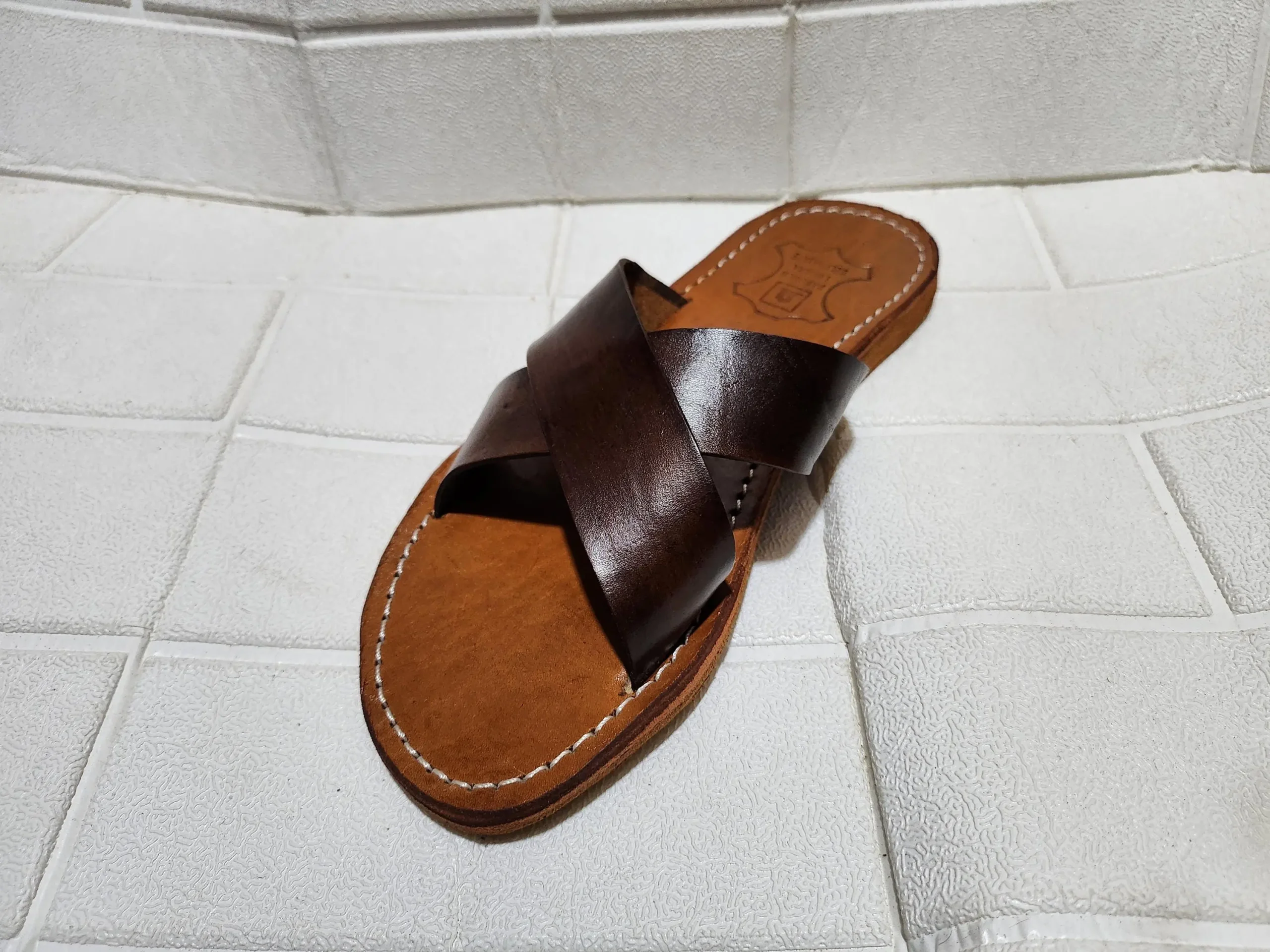 Women’s Criss Cross Moroccan Leather Sandals